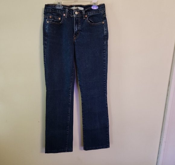 Levi's Denim - Levi's Dark Blue Straight Leg Women's Jeans